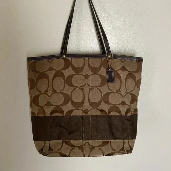 Coach Handbags - Coach - Signature Sufflette Boho Shoulder Bag